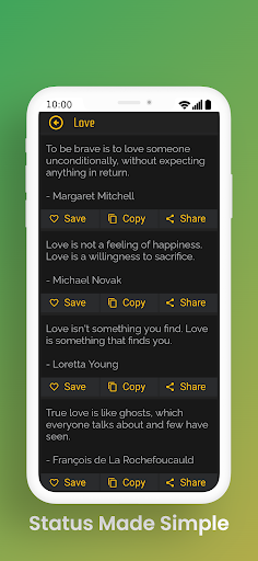 Caption Zone - Quotes and Status