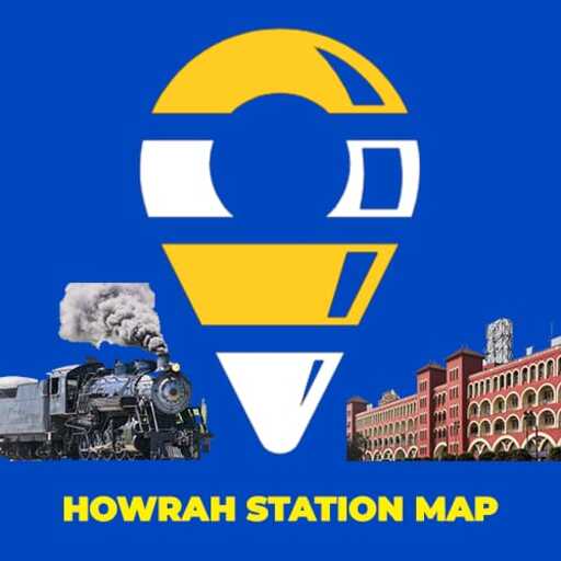 Howrah Station Map logo