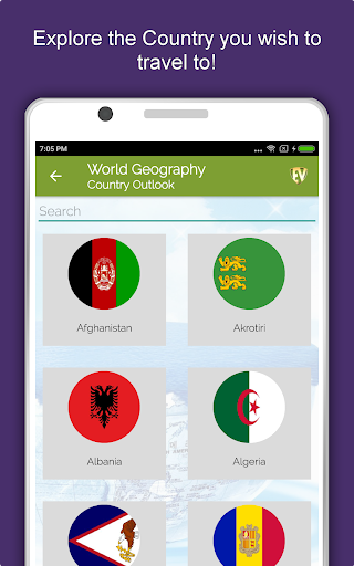 Screenshot of World Geography Dictionary