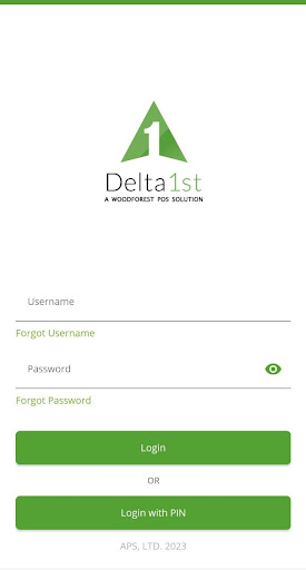 Delta1st POS Retail (PP) Screen 2