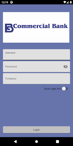 Android application Commercial Bank mRDC screenshort