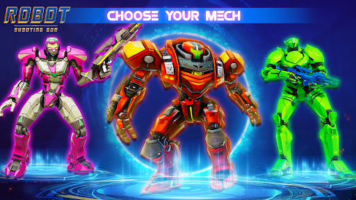 FPS Robot Transform Gun Games Screen 2