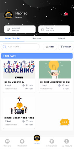 NAOLEARN Screen 2