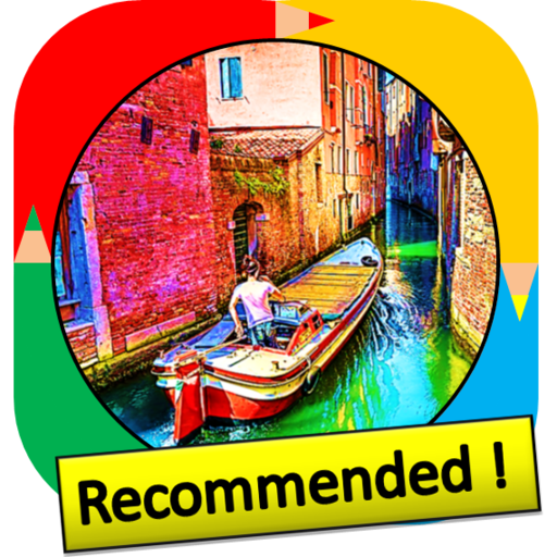 Color by Number - venice logo