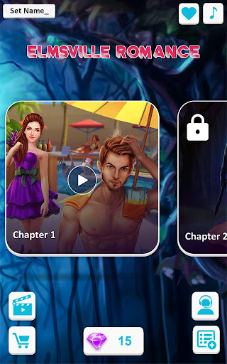 Code Triche Elmsville Romance - Jeux interactifs d’histoire (Astuce) APK MOD screenshots 6