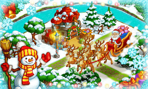 Farm Snow: Happy Christmas Story With Toys & Santa Mod Apk 2.37 (Unlimited Cookies/Candies) 8