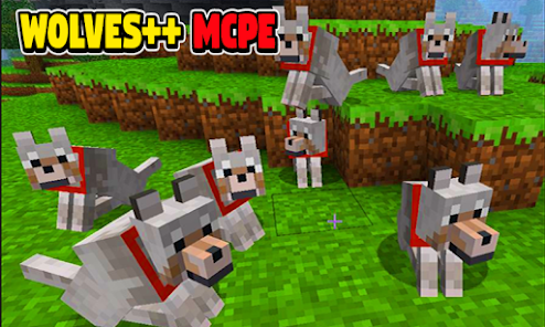 Screenshot 2 Wolves+ Addon for Minecraft PE android