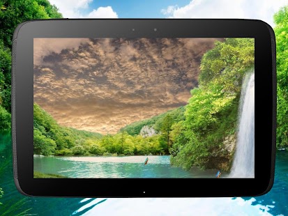 Forest Waterfall PRO Wallpaper Capture d'écran