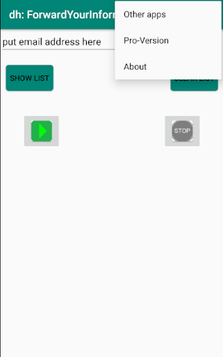 Information Passing via Email Screen 2