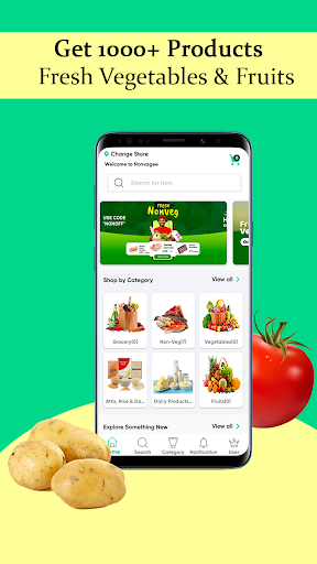 Grocery, Veggies and Non-veg Screen 2