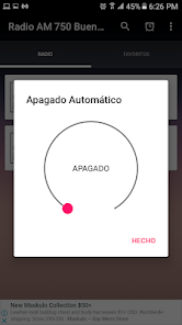 Screenshot 4 Radio AM 750, 750 AM, Buenos A android