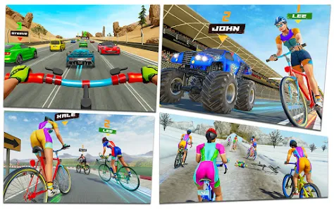 Bicycles games play online - PlayMiniGames