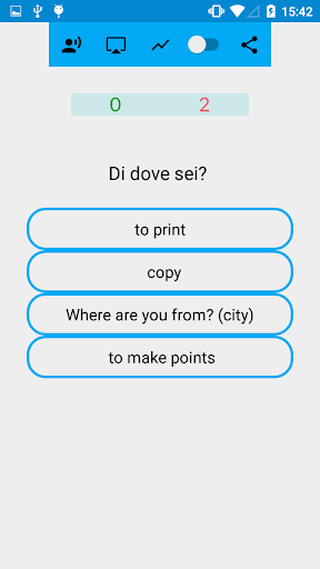 Learn Italian words light