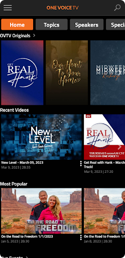 One Voice TV - OVTV Screen 2