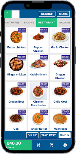 YES POS Screen 2