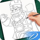 How to Draw Clash Royale icon
