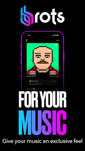 Android application Brots: collectible music screenshort