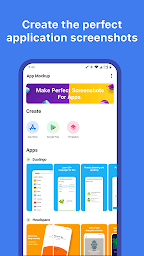Mockup - App Screenshot Design