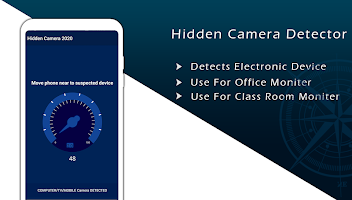 Hidden IR Camera Detector & hidden cam finder