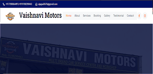 Android application Vaishnavi Motors screenshort