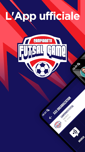 Android application Futsal Game screenshort