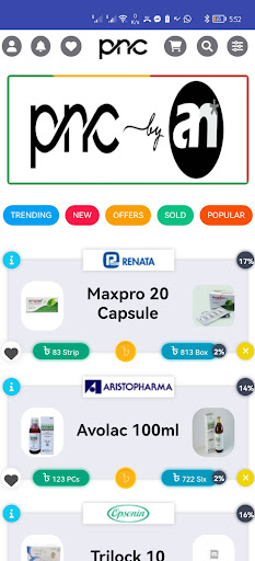 Android application PNC screenshort