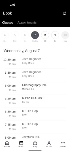 Soul Attention Dance Studio Screen 2