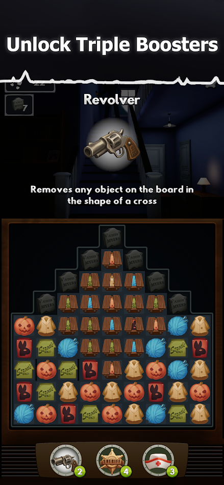 #4. Halloween Match Made in Terror (Android) 由: Pumpkin Publishing Inc.