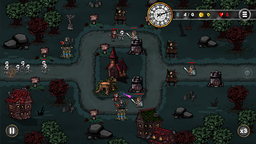 Android application The Darkest Tower Defense screenshort