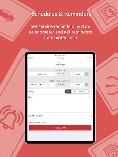 Screenshot of AUTOsist Fleet Maintenance App