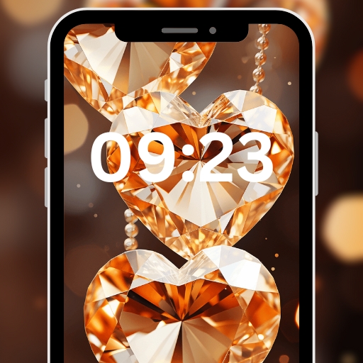 Luxury Diamonds HD wallpaper logo