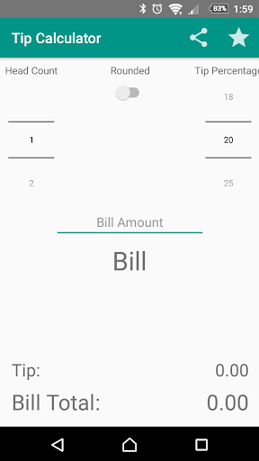 Tip Calculator Screen 2