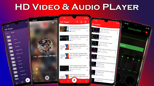 MP Player-Video & Audio Player  screenshots 1