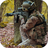 Combat Commando Jungle Shooting War icon