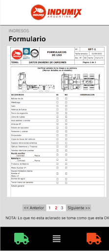 Indumix App Screen 2