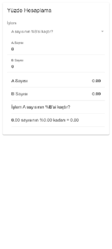 Yüzde Hesaplama Screen 2