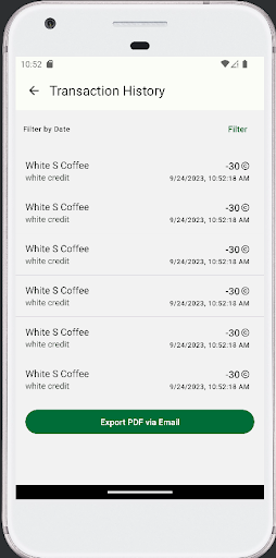 Android application WhiteApps screenshort