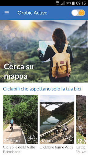 Android application Orobie Active screenshort