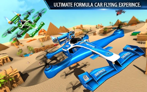 Flying Formula Car Racing Game 20