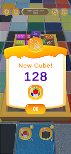 Chain Cube Merge: 2048 3D Game