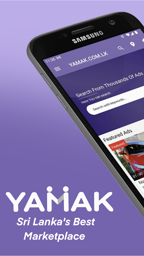 Android application Yamak - Sell, Rent, Buy & Find screenshort