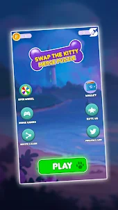Swap The Kitty : Merge Puzzle 