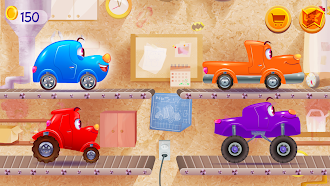 Game screenshot Веселые гоночные автомобили hack