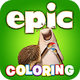 Epic Coloring and Storybook icon