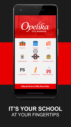 Android application Opelika City Schools screenshort