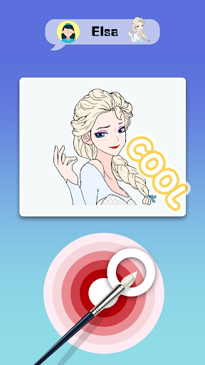 Android application Princess Coloring DIY（ASMR） screenshort