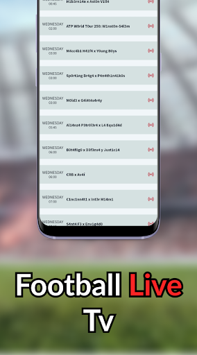 Live Football TV Streaming HD Screen 3