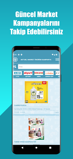 Android application Aktüel Market screenshort