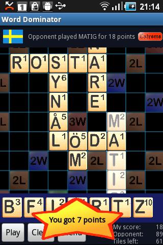 Word Dominator Screen 2