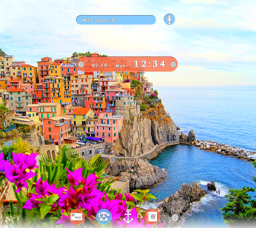 Android application Cinque Terre Theme screenshort